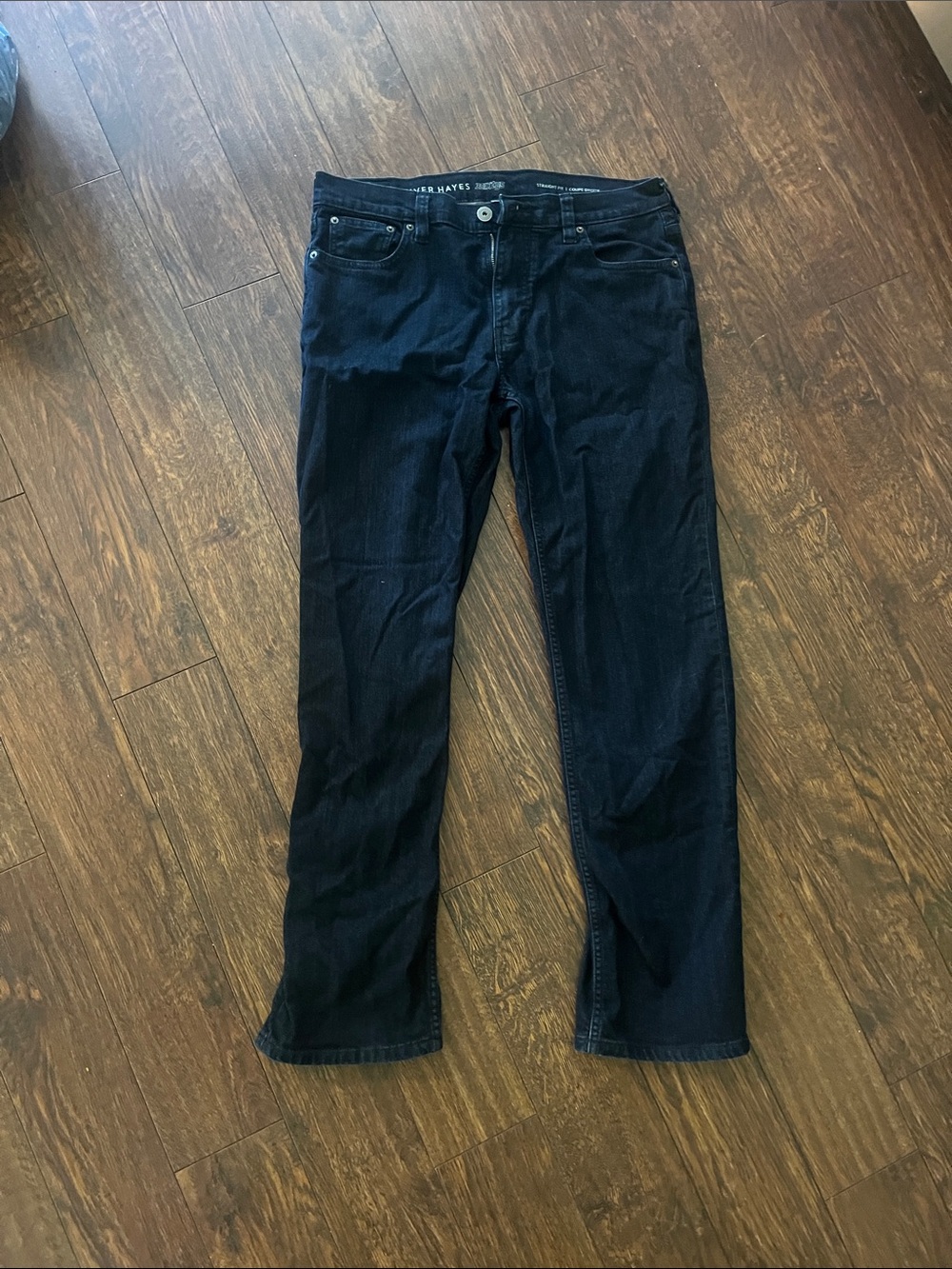 Denver Hayes Black Straight Fit Jeans